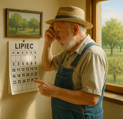 Planowanie roku pracy w sadzie – kalendarium miesiąc po miesiącu