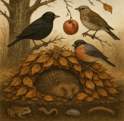 Jesienne porządki: czego nie usuwać, aby pomóc naturze?