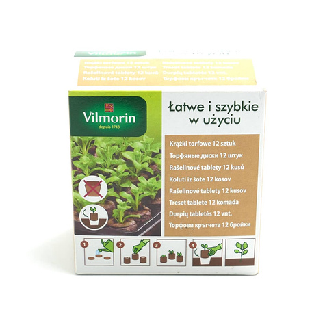 Krążki torfowe Jiffy 12szt/opak