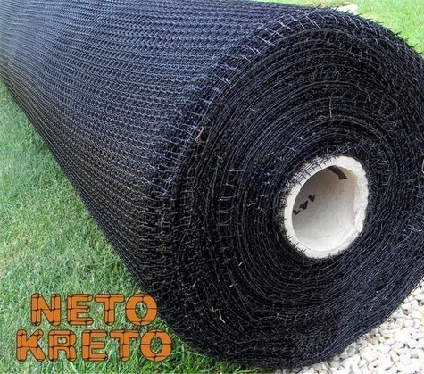 Siatki przeciw kretom hiszpańska oczko 10x14mm, 2x200m Neto Kreto