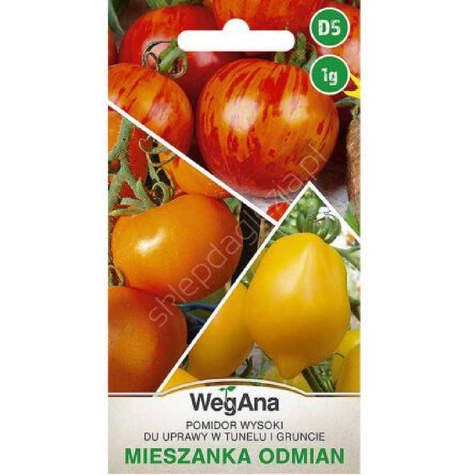 Pomidor mieszanka odmiany trzy kolory 1g WegAna
