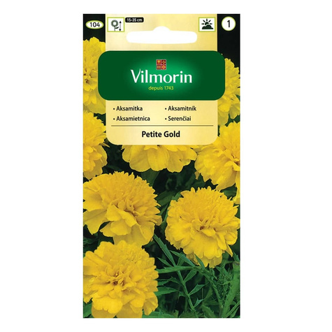 Aksamitka rozpierzchła pełna Petite Gold 1g