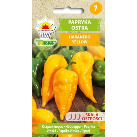 Papryka ostra Habanero Yellow 0,2g
