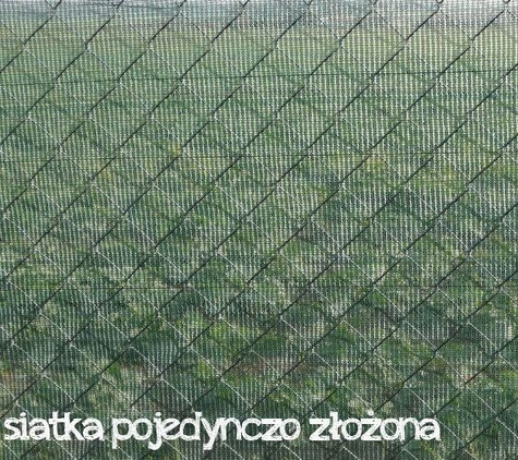 Siatka cieniująca, osłonowa na ogrodzenia 1x50m 55% Grandinet