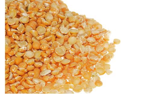 Groch łuskany Żółty 500g połówki