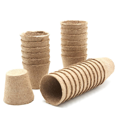 Doniczka torfowa Jiffy średnica 6 cm 26szt/opak