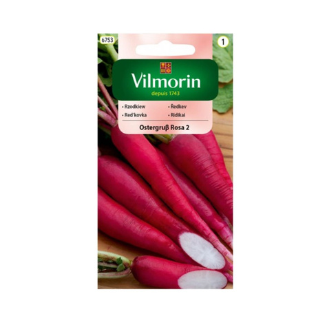 Rzodkiew podłużna Ostergriz Rosa 2 różowa 10g