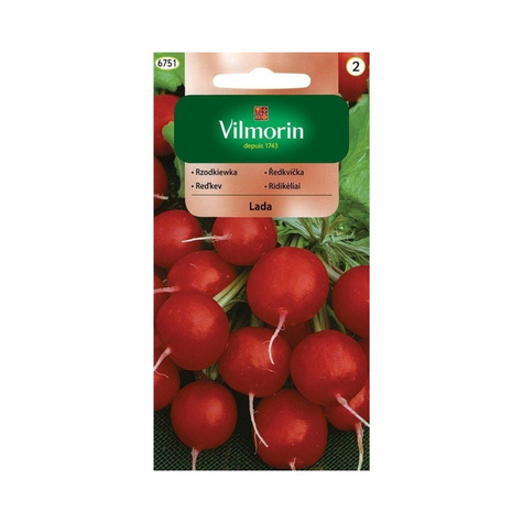 Rzodkiewka okrągła Lada średniowczesna 5g