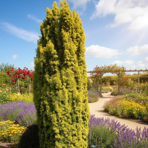 Cis pospolity Fastigiata Aurea