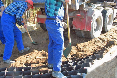 Szpilki metalowe do mocowania geokraty 8mm x 45cm 10 sztuk