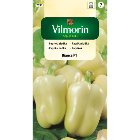 Papryka Bianca słodka F1 pod osłony 7szt