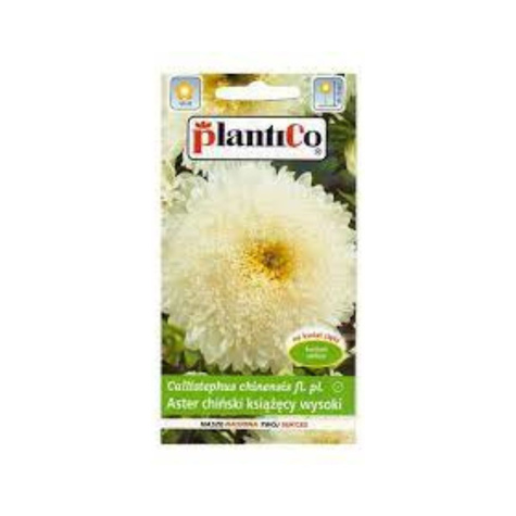 Aster chiński książęcy wysoki biały 1g