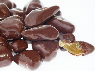 Rabarbar kandyzowany w czekoladzie 100g