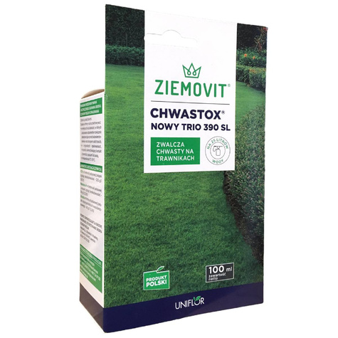 Chwastox Trio Nowy Chwasty na trawnikach 390 SL 100ml Ziemovit