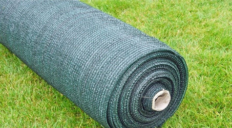 Siatka, dzianina cieniująca ciemnozielona 3x80m 60%