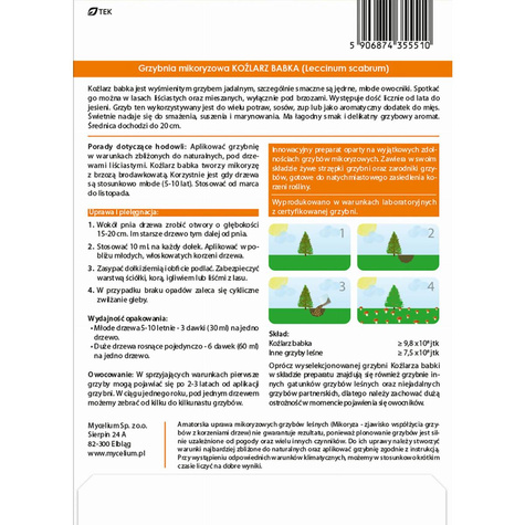 Grzybnia mikoryzowa Koźlarz babka 60 ml