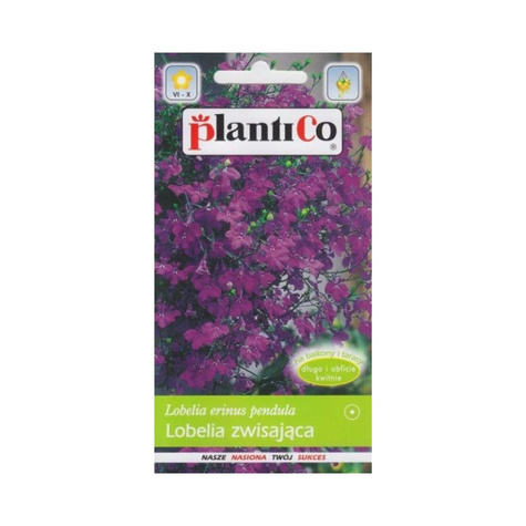 Lobelia Stroiczka Zwisająca fioletowa 0,1g Plantico