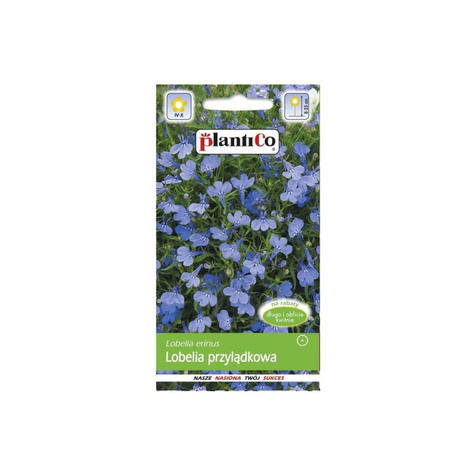 Lobelia przylądkowa Stroiczka niebieska 0,2 g Plantico