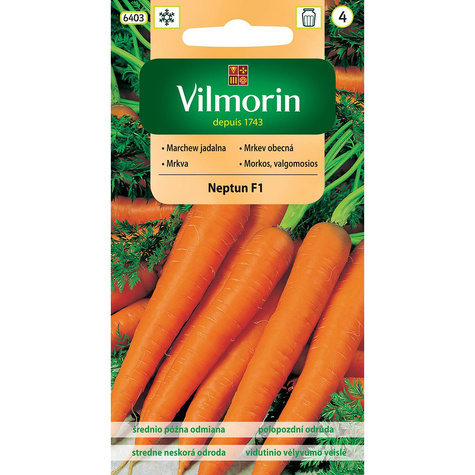 Marchew jadalna Neptun F1 średniopóźna 2g