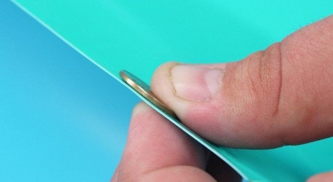 Folia izolacyjna, zielono-niebieska do oczek wodnych, stawów, basenów Akwen 500 6x7m Marma