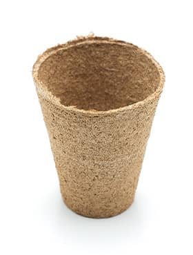 Doniczka torfowa okrągła 6x8cm