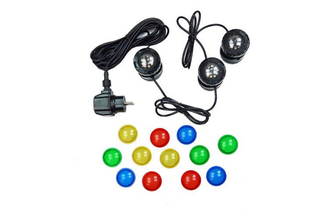 Oświetlenie do oczka wodnego NPL1-LED3 12V 3x1,6W Aqua Nova