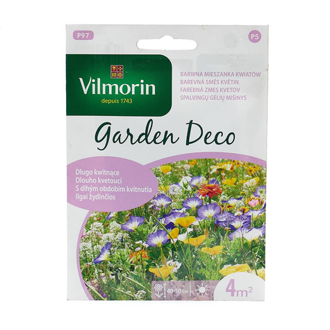 Garden Deco Kwiaty długo kwitnące Mix Vilmorin 8g