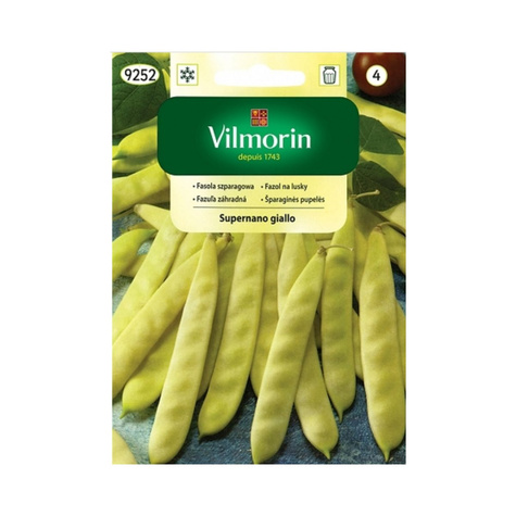 Fasola szparagowa żółta karłowa bezłykowa Supernano Giallo 30g