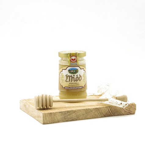 Miody z Mazur Wielokwiatowy 200g Pasieka Tkacz