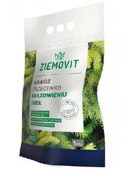 Nawóz przeciw brązowieniu igieł 1kg Ziemovit