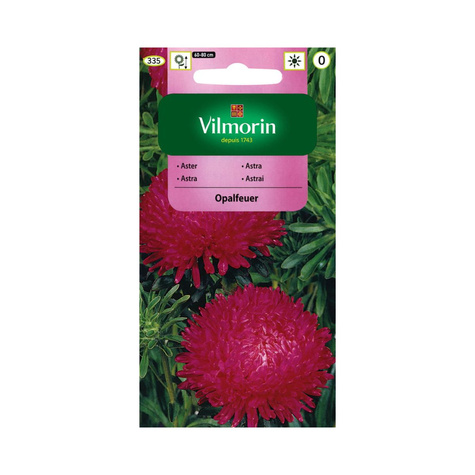 Aster chiński peoniowy Opalfeuer 0,5g