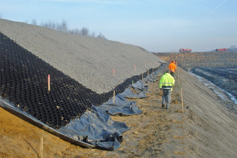 Szpilki metalowe do mocowania geokraty 8mm x 45cm 10 sztuk