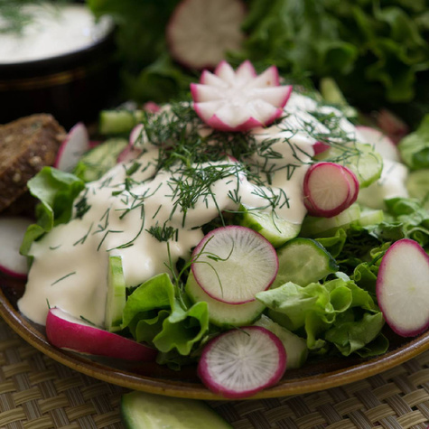 BIO Sałata masłowa głowiasta Królowa Majowych 1g