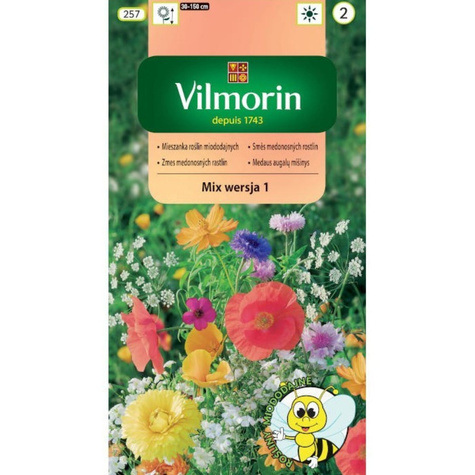 Rośliny miododajne mieszanka Mix Wersja 1 5g