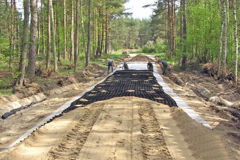 Szpilki metalowe do mocowania geokraty 8mm x 45cm 10 sztuk