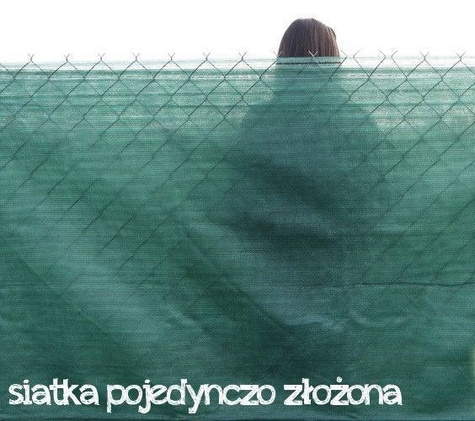 Siatka cieniująca, osłonowa na ogrodzenia 1x50m 90% Grandinet