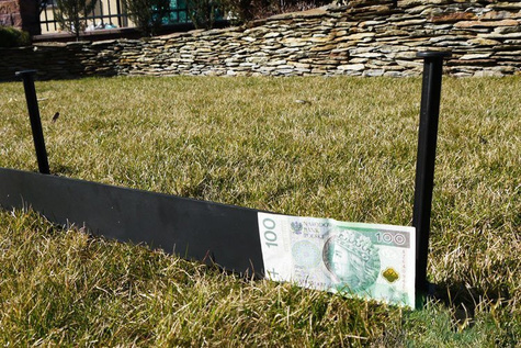 Obrzeże trawnikowe ogrodowe 70mm x 1m Polbord