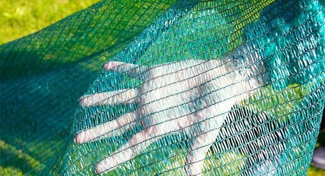 Siatka, dzianina cieniująca ciemnozielona 6x40m 40%