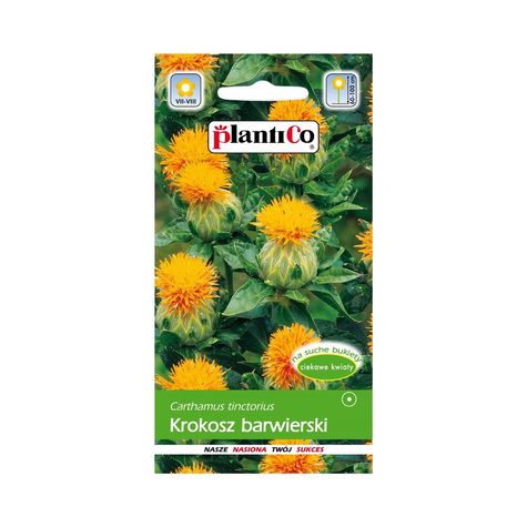 Krokosz barwierski żółty, Kartamus 0,5 g