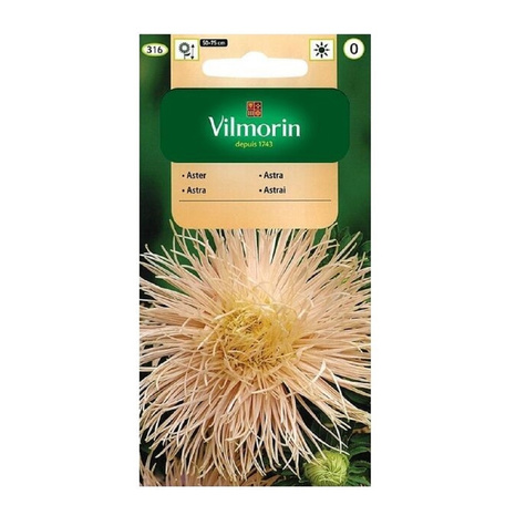 Aster chiński igiełkowy łososiowy 0,5g