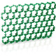 Kratka trawnikowa, parkingowa IP40 zielona 39 cm x 58 cm x 4 cm