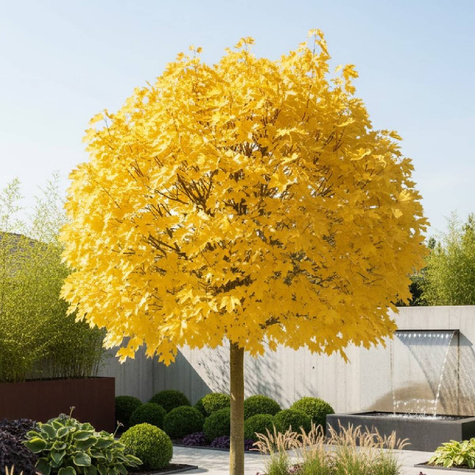 Klon pospolity Golden Globe szczepiony na pniu