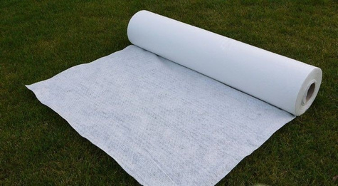 Geowłóknina poliestrowa biała 0,5x50m (200g)