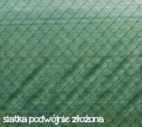 Siatka cieniująca, osłonowa na ogrodzenia 1,5x50m 55% Grandinet