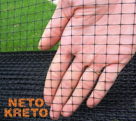 Siatka przeciw kretom hiszpańska oczko 10x10mm ,1,5x500m Neto Kreto