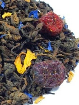 Pu-Erh z kwiatami herbata czerwona 50g