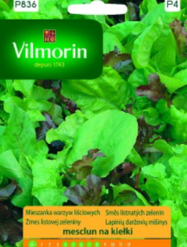 Mieszanka warzyw na kiełki Mesclun 1g