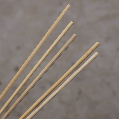 Tyczka bambusowa obrabiana dł. 60cm, gr. 6mm