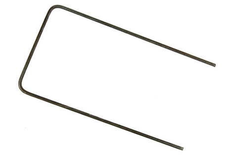 Szpilki metalowe model "U" do mocowania agrotkaniny, agrowłókniny i geowłókniny 15cm 500 sztuk 