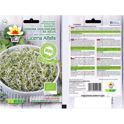BIO Kiełki Lucerna Alfala 20g